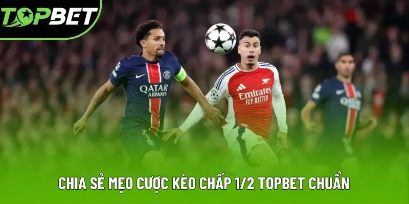 Chia sẻ mẹo cược kèo chấp 1/2 Topbet chuẩn Chia sẻ mẹo cược kèo chấp 1/2 Topbet chuẩn