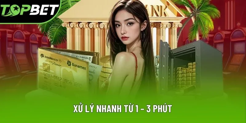 Xử lý nhanh từ 1 – 3 phút Xử lý nhanh từ 1 – 3 phút