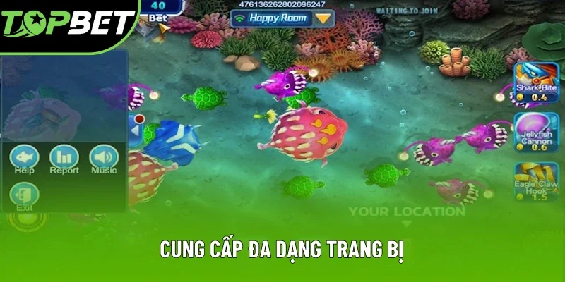 Nền tảng cung cấp trang bị phong phú